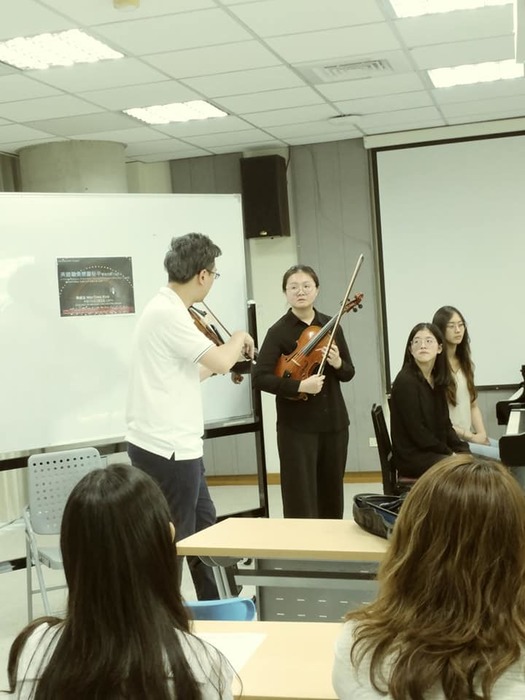 【美國職業樂團秘辛】講座暨室內樂大師班─中提琴家郭威廷